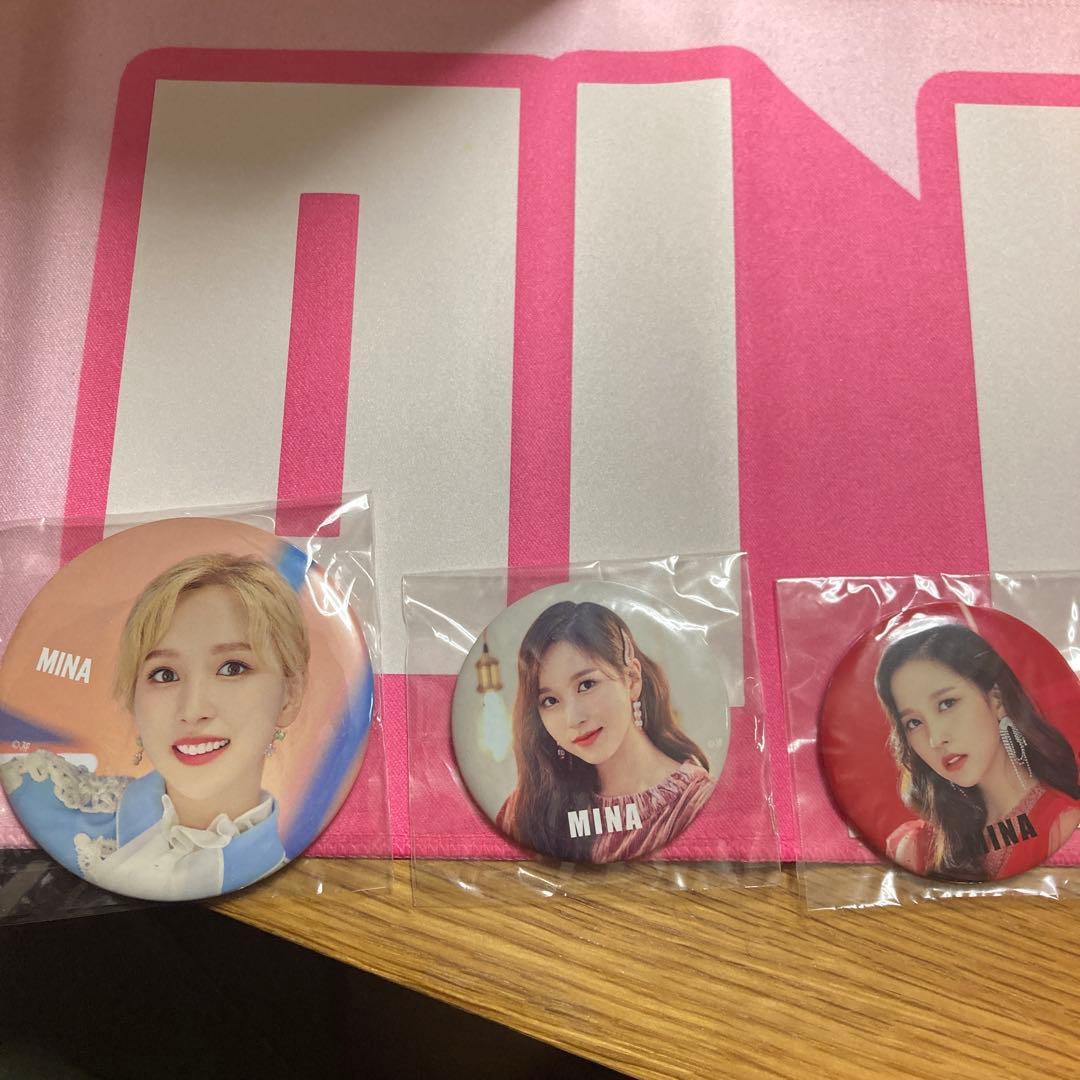 TWICE CANDYBONG Z DOME TOUR DVD バッチ　3点