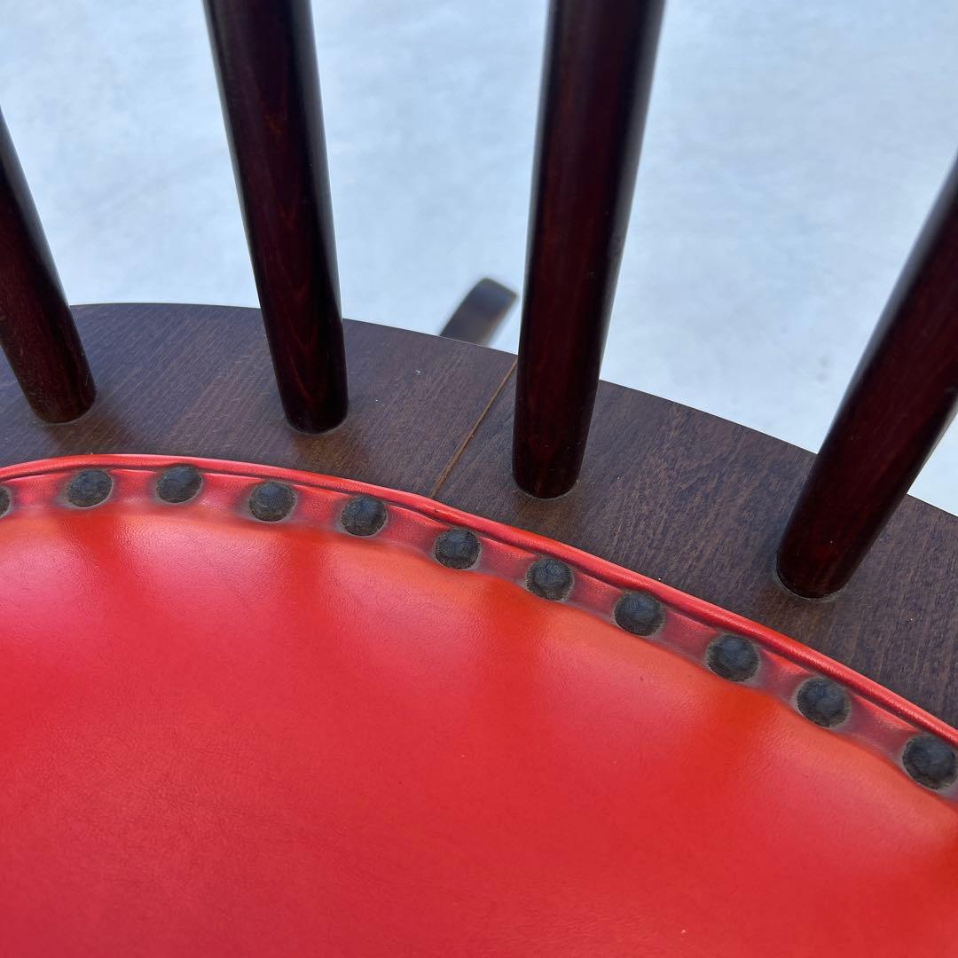 引き取り限定　購入前にコメント必須　ロッキングチェア　木製　レトロ