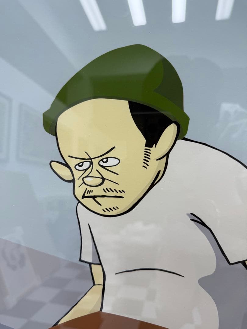 花井祐介 Untitled 2021 シルクスクリーン 版画 サイン入り