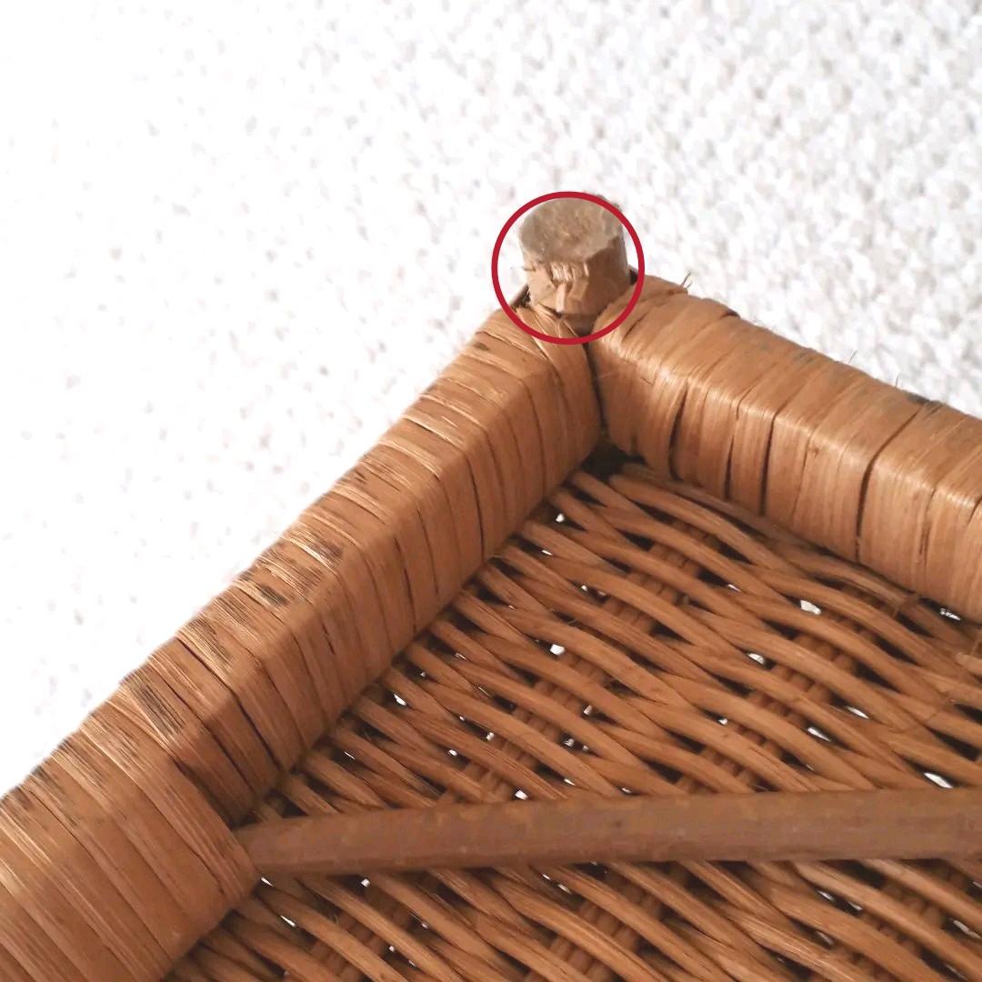 籠バッグ バスケット