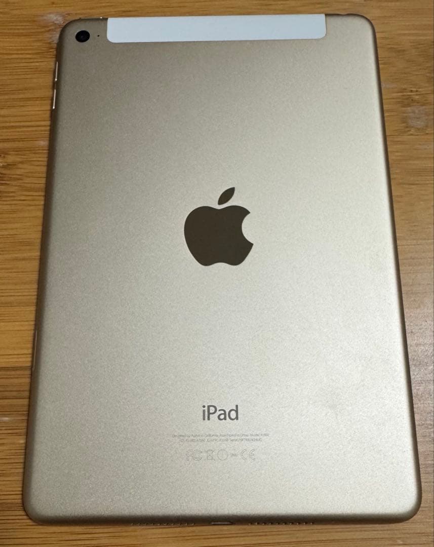 iPad mini 4 128GB ゴールド 動作不良破損なし