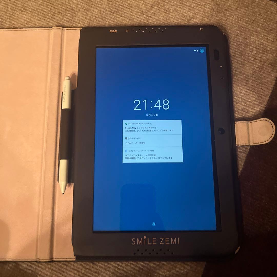 スマイルゼミタブレット　ペン　充電器付与