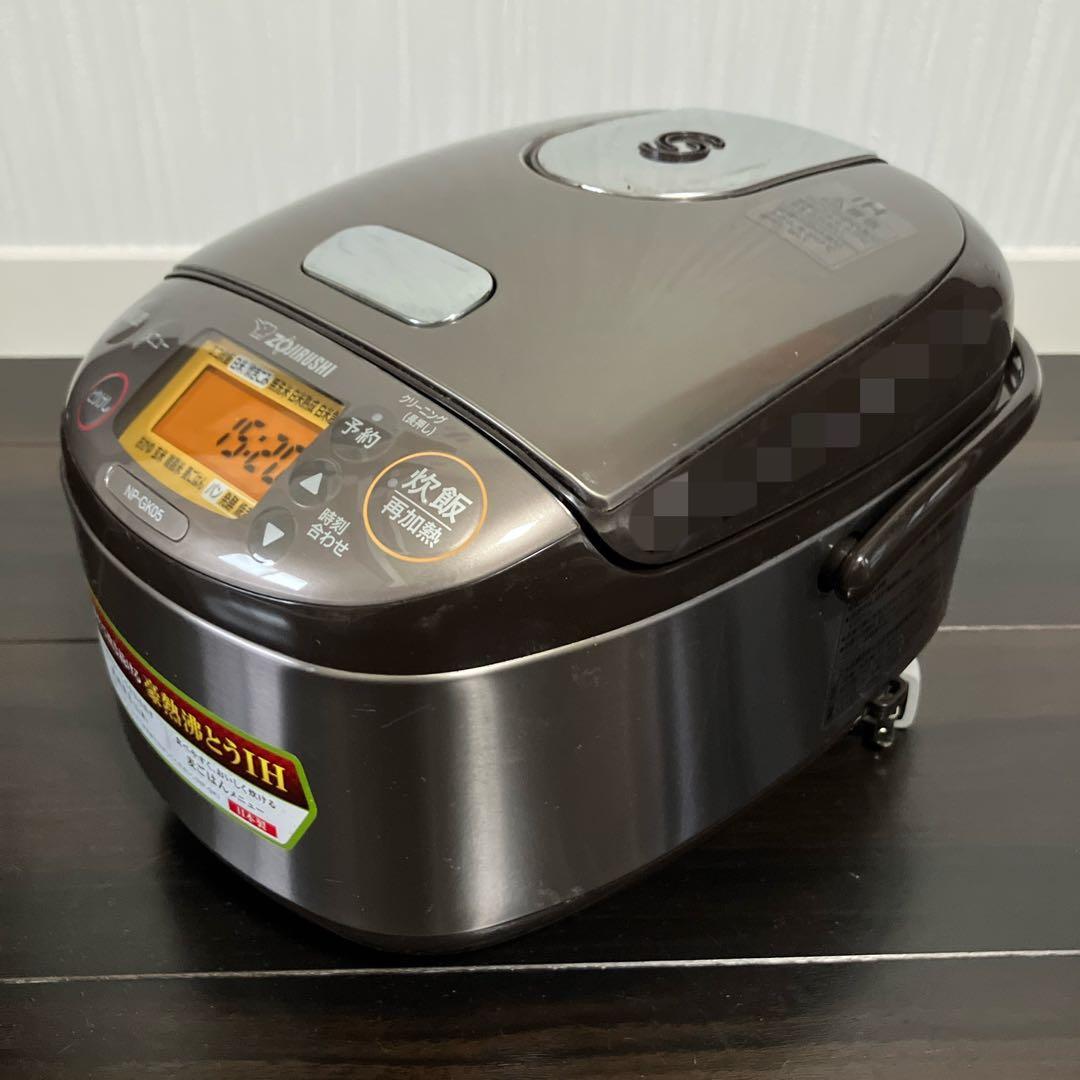 【送料込】炊飯器 象印 3合 極め炊き 22年製 ステンレスブラウン