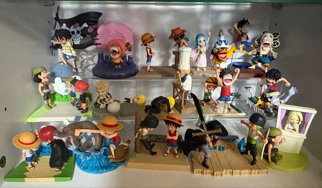 ワンピース ワールドコレクタブルフィギュア ログストーリーズ　全18種セット