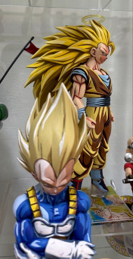 ドラゴンボール　超サイヤ人3 リペイント　孫悟空　二次元彩色