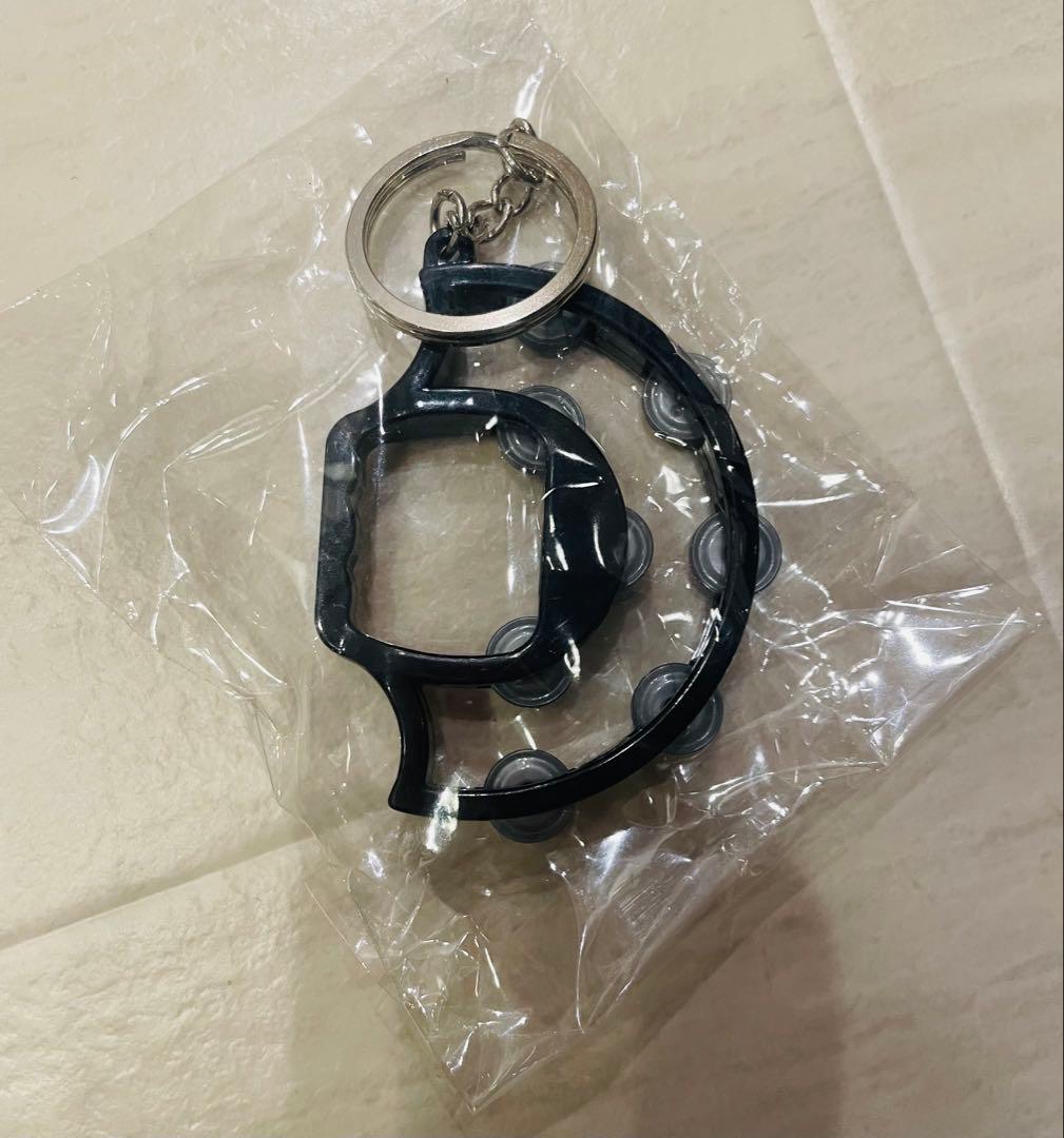 a*i様 ゆずガチャ　25周年　黒タンバリンとピックキーホルダー