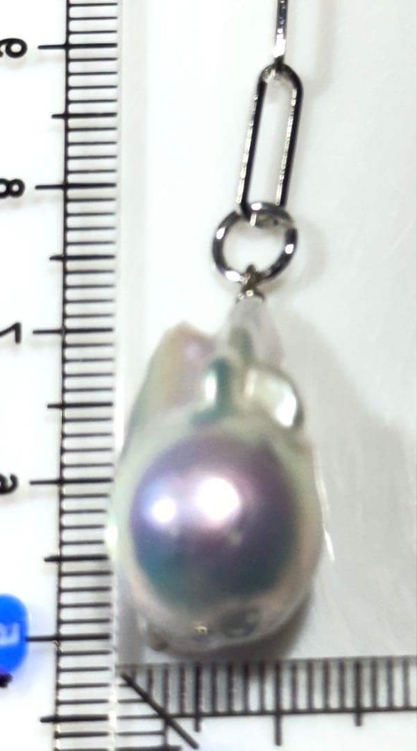 トルコ石淡水パールオイスター淡水パールネックレスNO25-2173