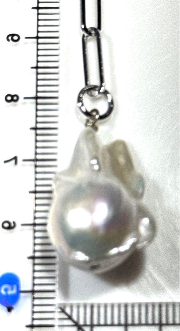 トルコ石淡水パールオイスター淡水パールネックレスNO25-2173