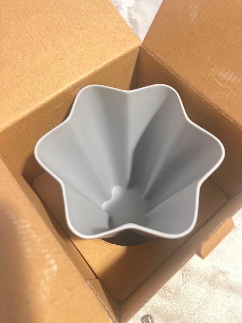 THE CONRAN SHOP HAY IRIS VASE グレー L