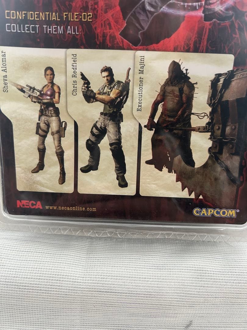 バイオハザード クリス　レッドフィールド　カプコン　25周年　新品　NECA