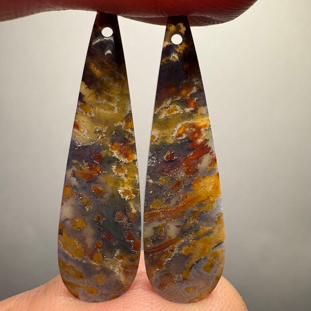 《1点限定》レア✴︎モネの絵画のようなパームルート＊ピアスorイヤリング