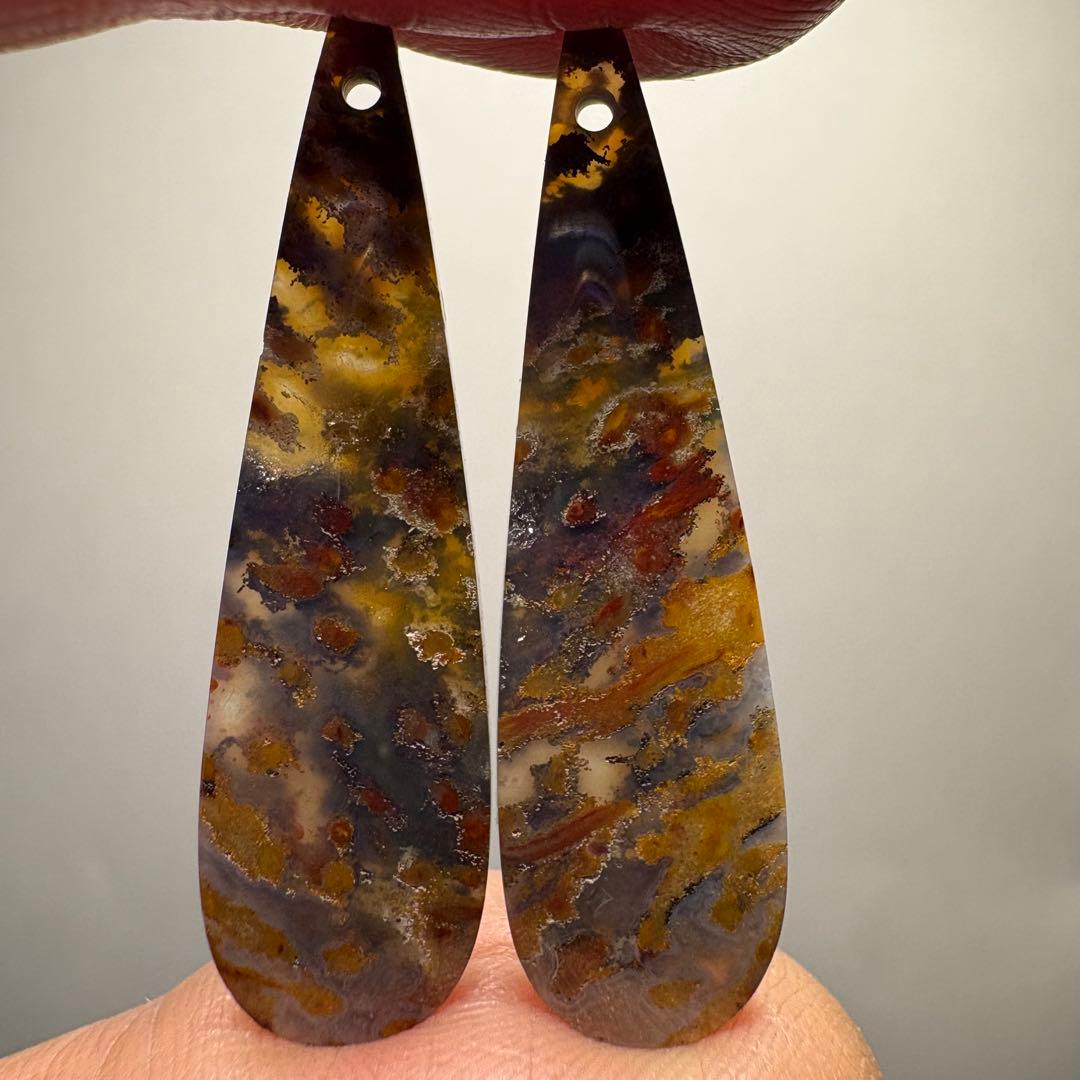 《1点限定》レア✴︎モネの絵画のようなパームルート＊ピアスorイヤリング