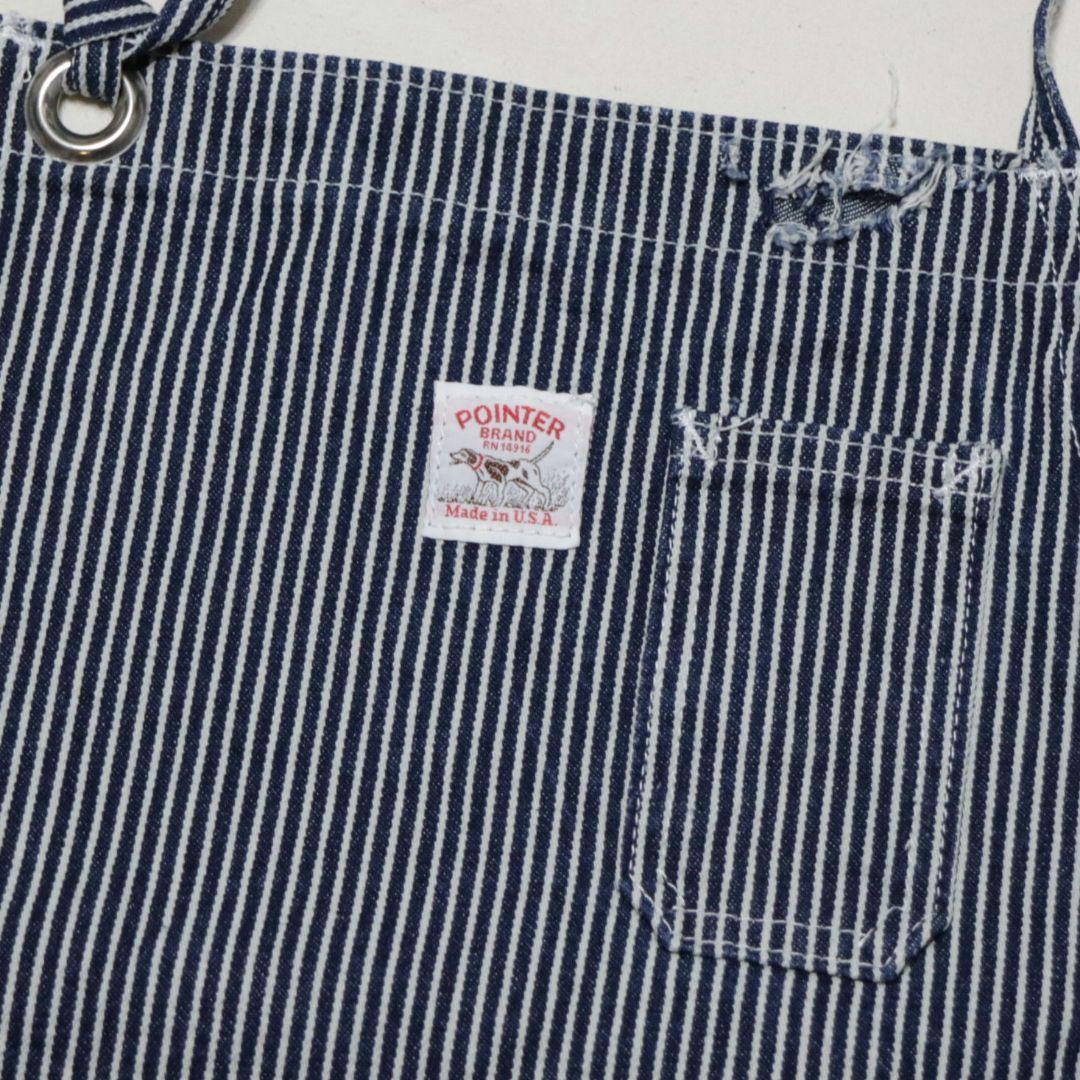 PointerBrand エプロン ヒッコリー USA製 ポインターブランド
