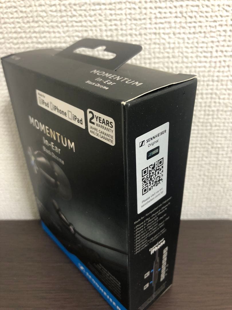 新品未開封SENNHEISER MOMENTUM IN-EAR I BLACK