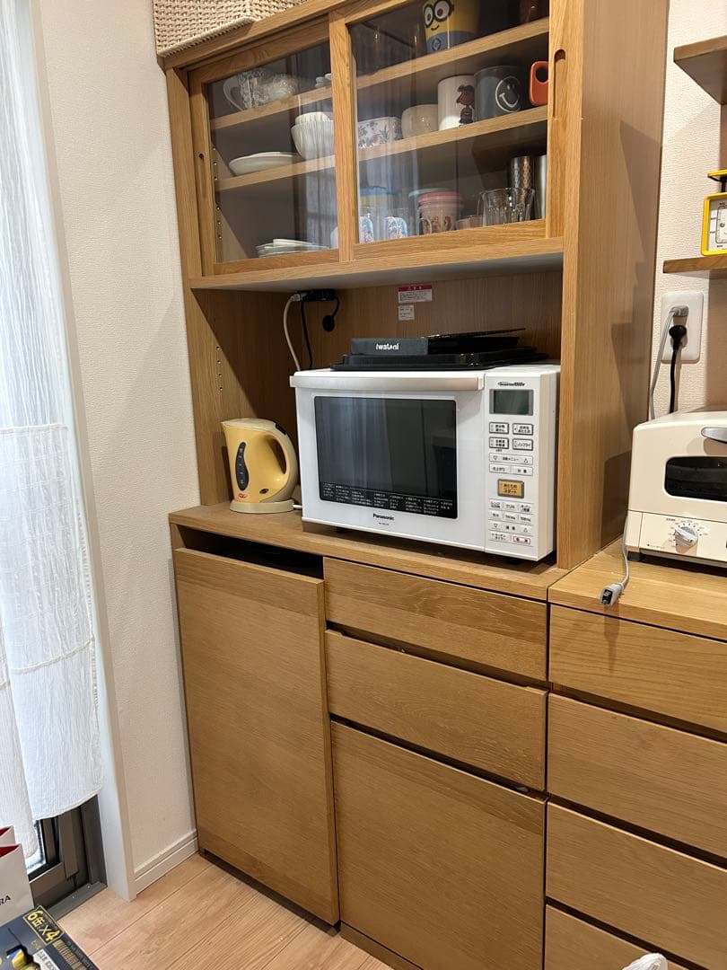 無印良品　カップボード　食器棚　幅88cm