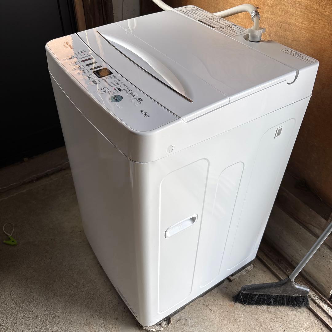洗濯機　2020年製　Hisense HW-E4503