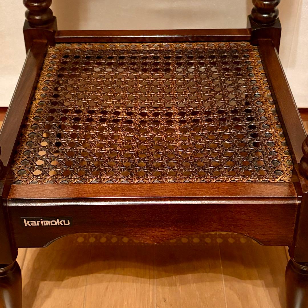 【karimoku】 \"コロニアル\" 花台 AC1030NK \"1999年生産)