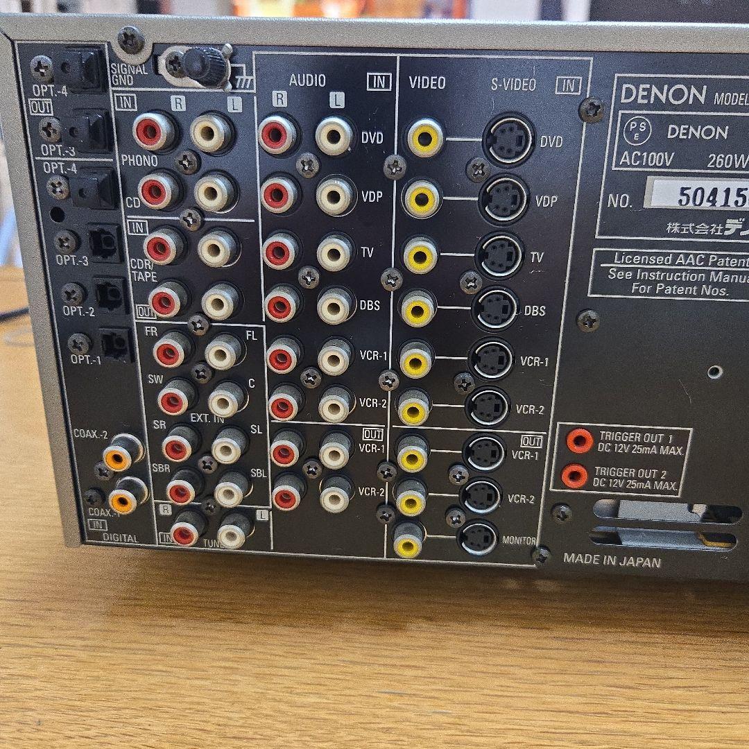 DENON AVC-2890 AVアンプ 美品