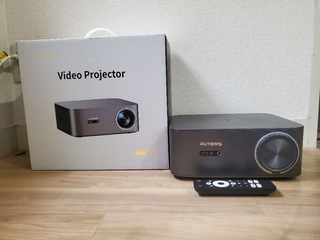 【公式Google TV搭載】PUTRIMS K12プロジェクター【高画質】