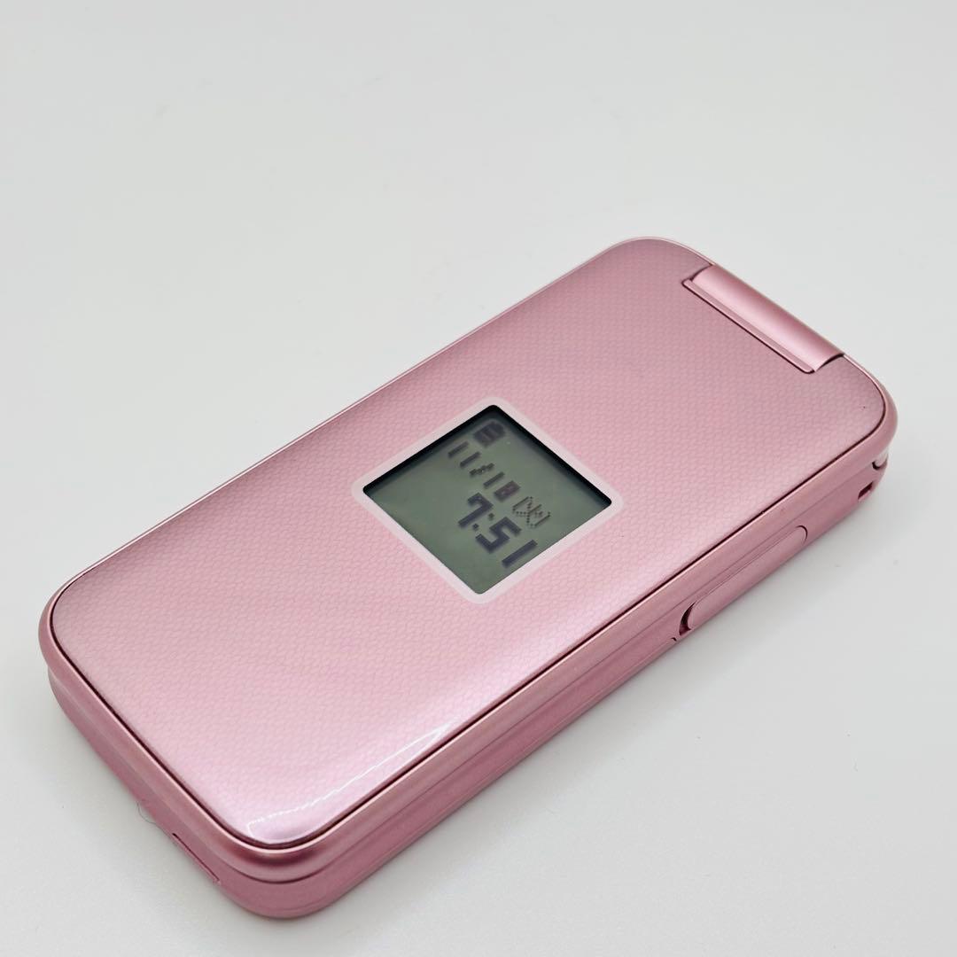 らくらくホン F-01M ドコモ ガラケー ピンク