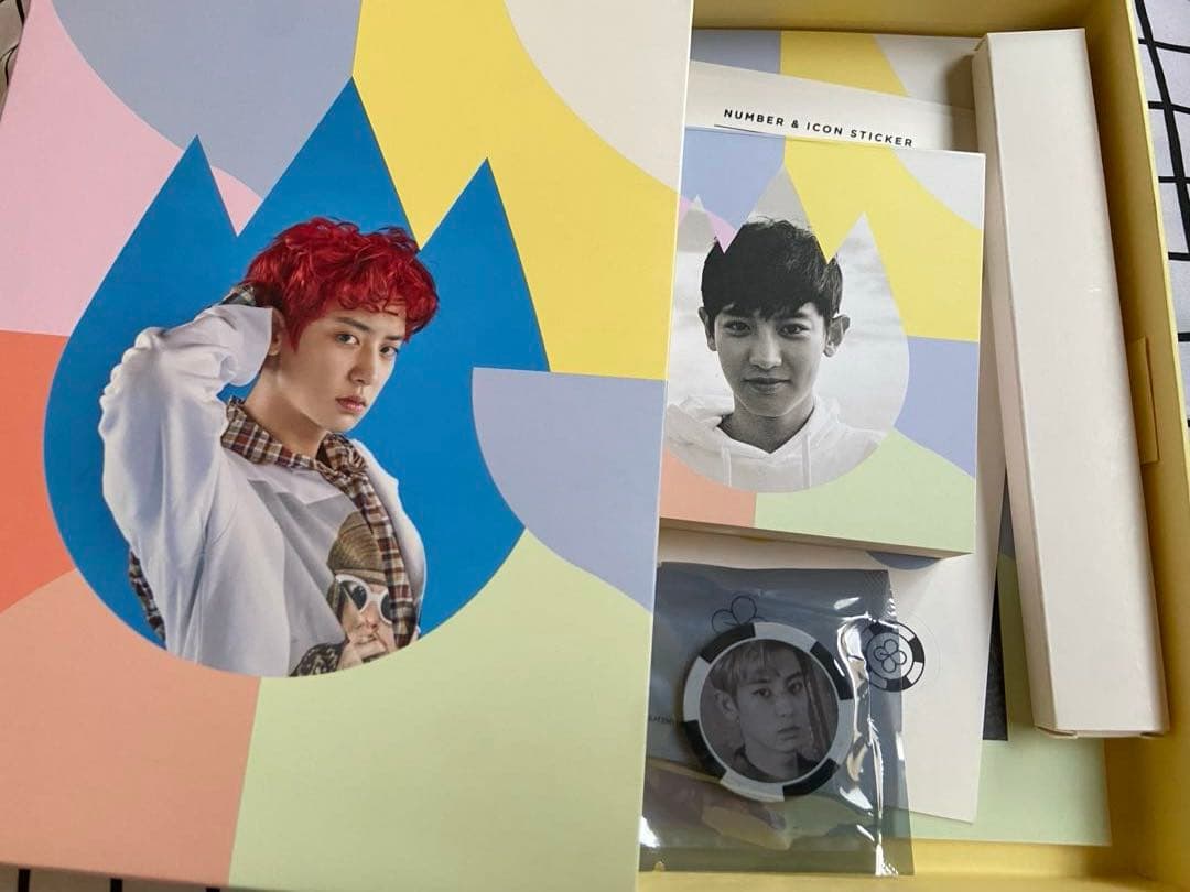 EXO HAPPY LOTTO BOX チャニョルver. トレカ付き