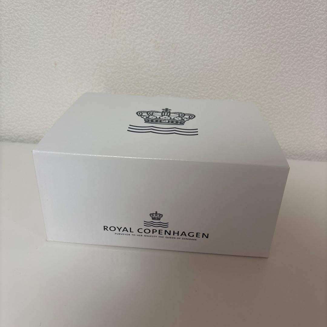 新品 ロイヤルコペンハーゲン ブルーパルメッテ オーバルボウル ペア ボウル