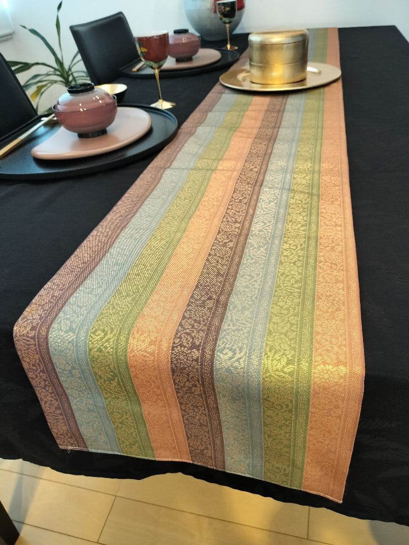 A915高級‼️ひな祭り‼️テーブルランナー 2m15cm