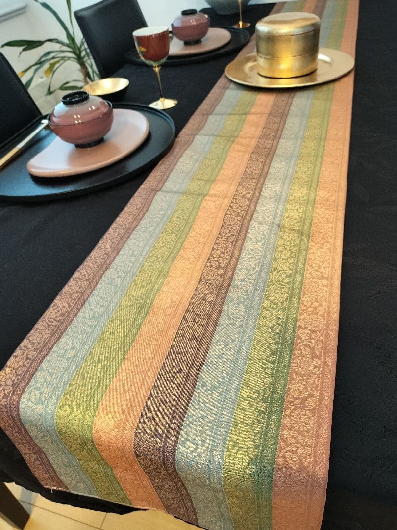 A915高級‼️ひな祭り‼️テーブルランナー 2m15cm