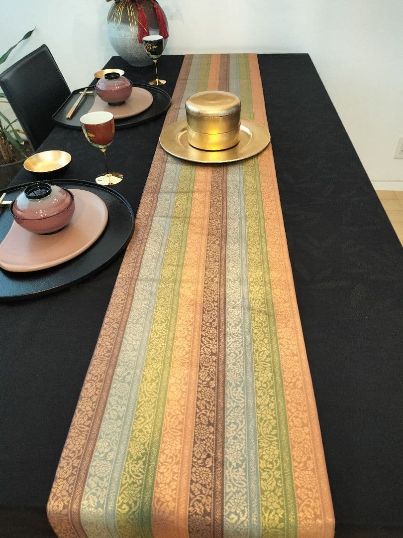 A915高級‼️ひな祭り‼️テーブルランナー 2m15cm