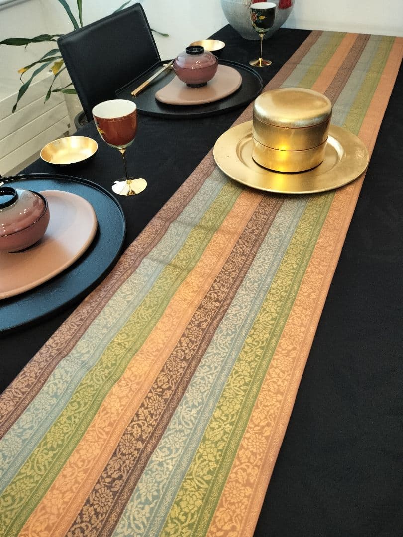 A915高級‼️ひな祭り‼️テーブルランナー 2m15cm
