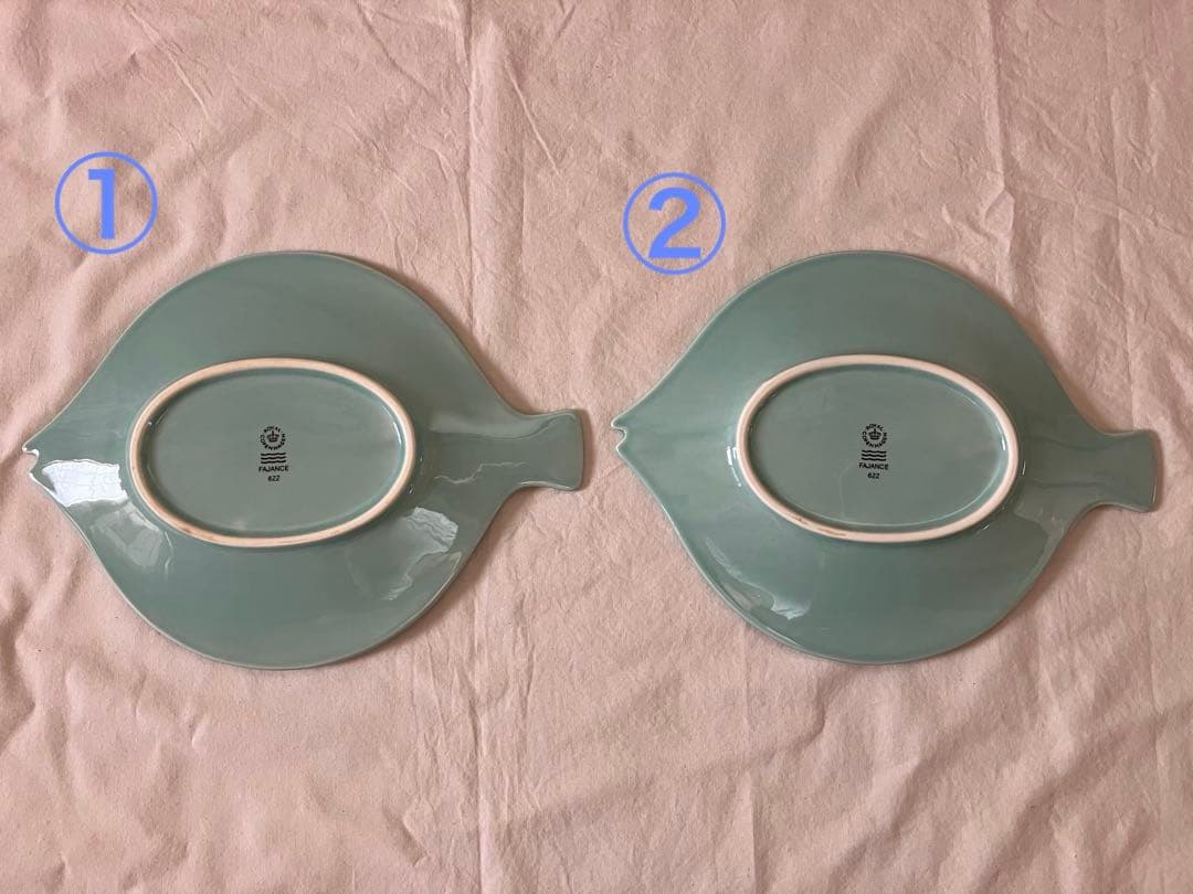 ロイヤルコペンハーゲン　フィッシュ　プレート　大皿　2つ