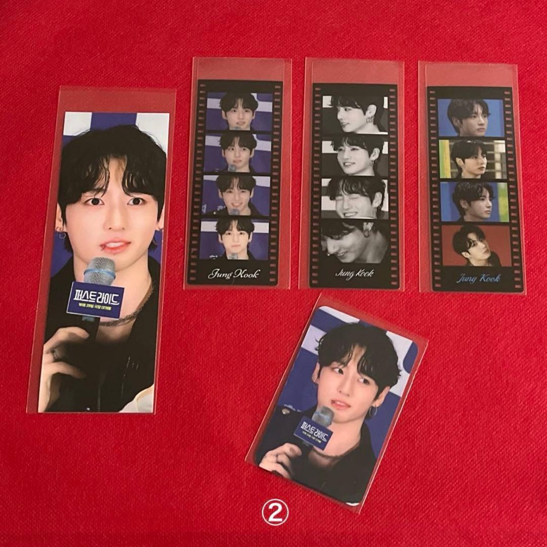 BTS ブックマーク・ホログラム両面フォトカード♡JungKook