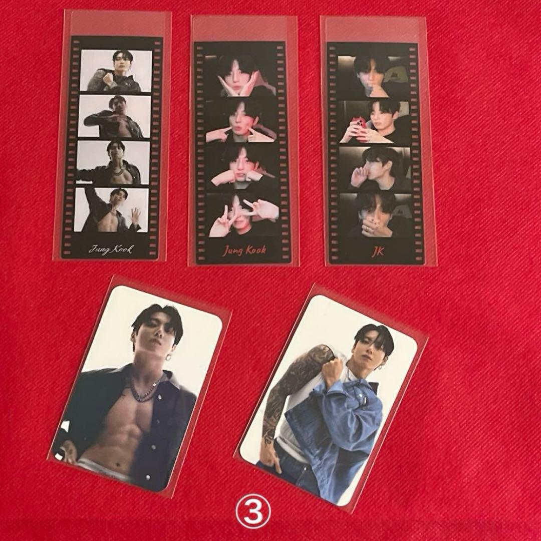 BTS ブックマーク・ホログラム両面フォトカード♡JungKook