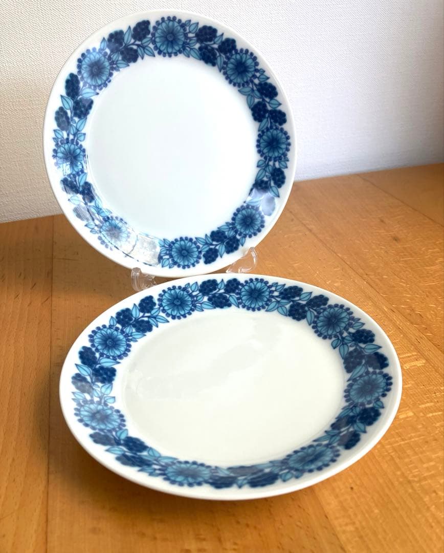 ARABIA ヴィンテージ Johanna/ヨハンナ　ケーキプレート　2枚セット