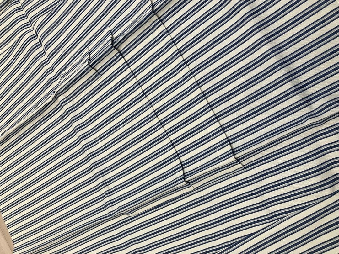 RALPH LAUREN ラルフローレンストライプコットンエプロン新品タグ付き