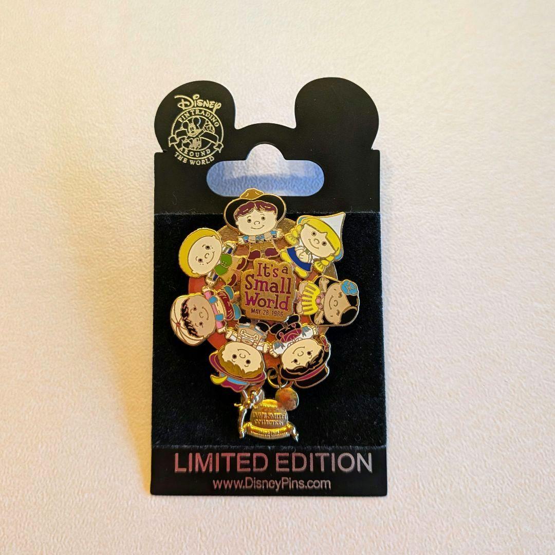 海外ディズニー限定版◇2005年発売ピンバッジ『イッツ・ア・スモールワールド』