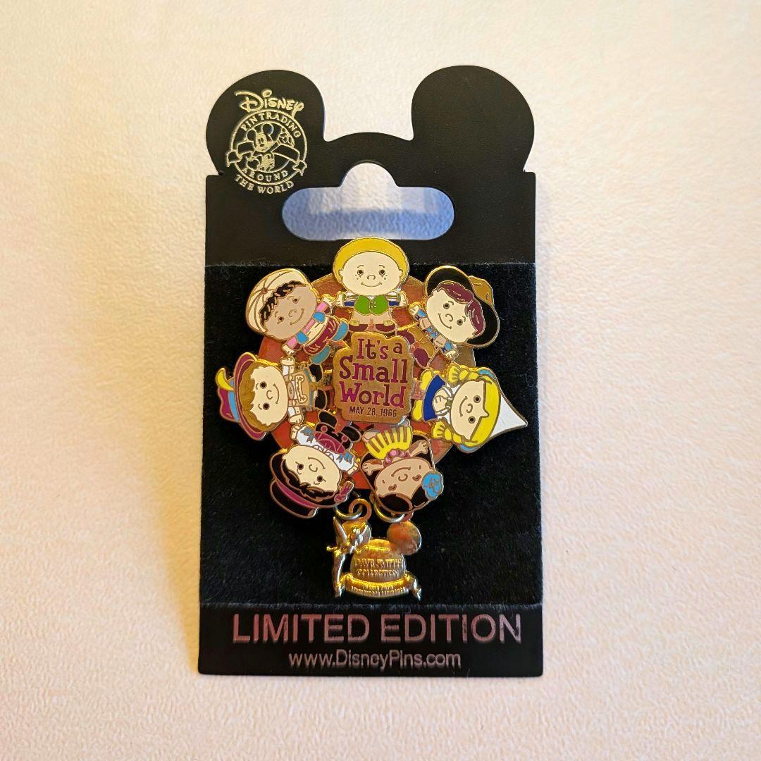 海外ディズニー限定版◇2005年発売ピンバッジ『イッツ・ア・スモールワールド』