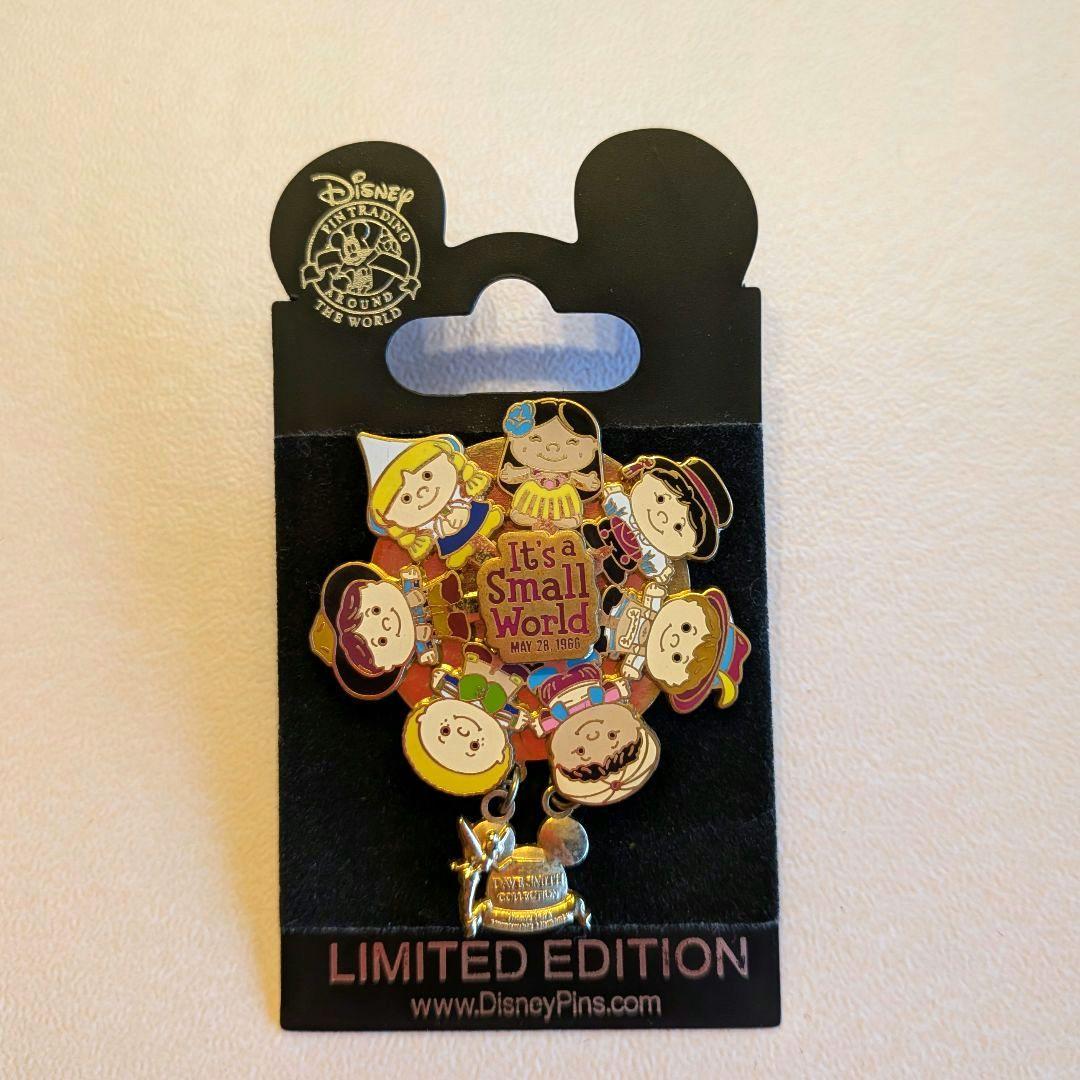 海外ディズニー限定版◇2005年発売ピンバッジ『イッツ・ア・スモールワールド』