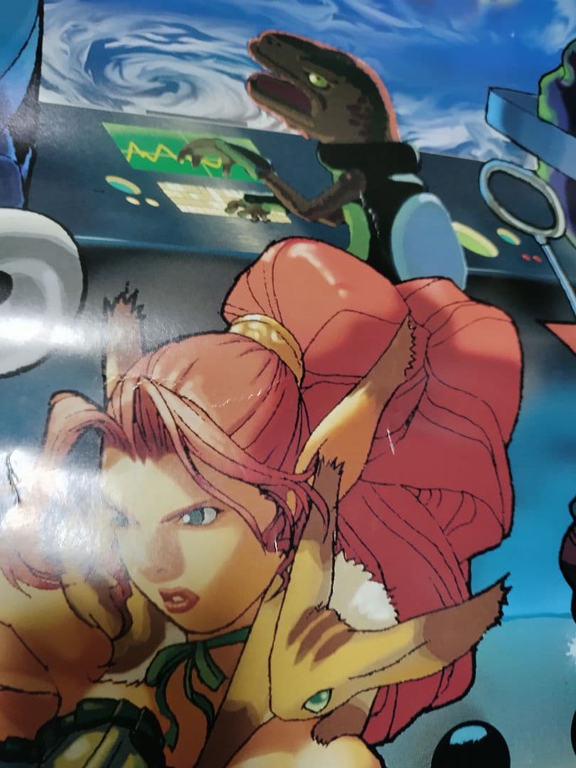 非売品　カプコン　B1 バトルサーキット アーケードゲームポスター　当時品　レア