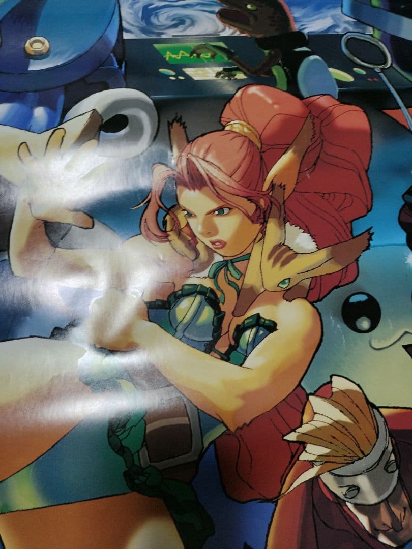 非売品　カプコン　B1 バトルサーキット アーケードゲームポスター　当時品　レア