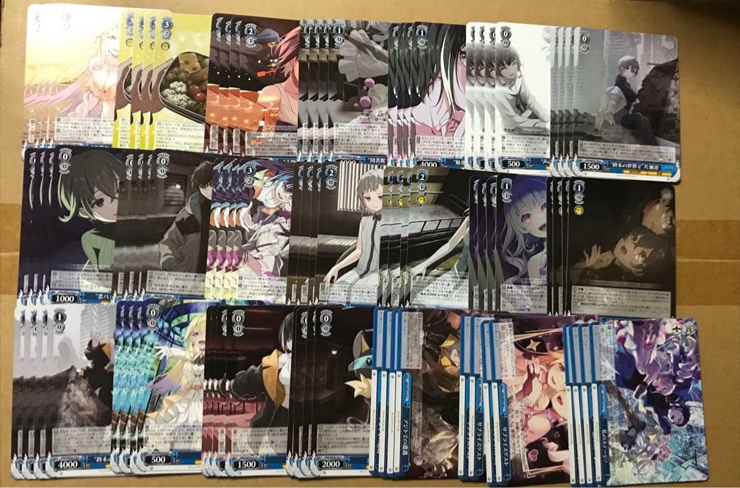 ヴァイス VIRTUAL GIRL R・U・C 各4枚セット 4コン