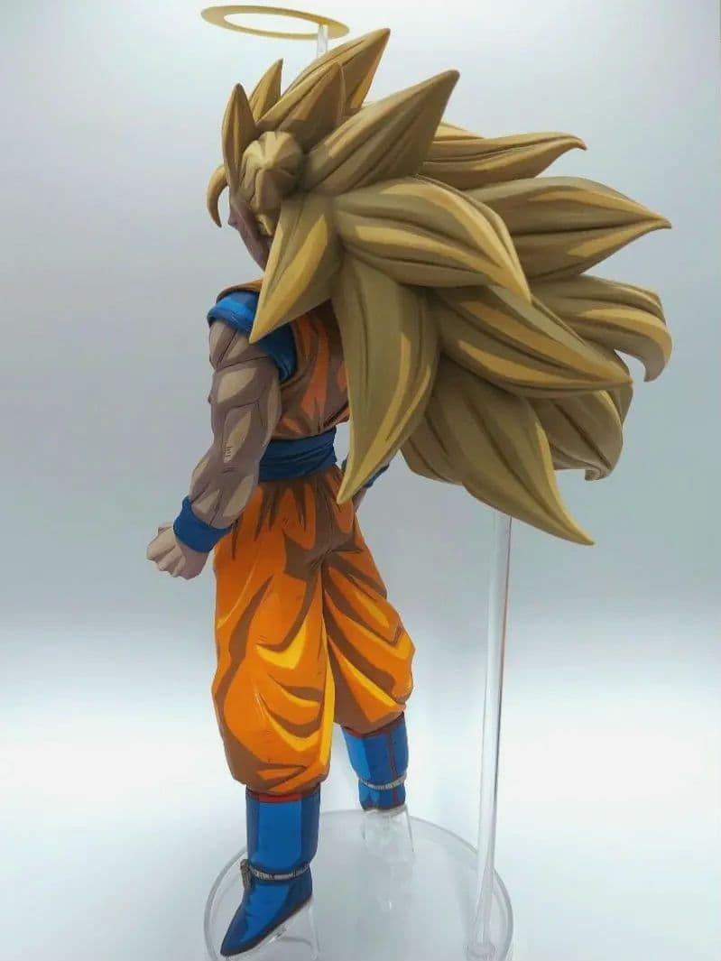 ドラゴンボール　超サイヤ人3 孫悟空　フィギュア　二次元彩色　リペイント　箱付き