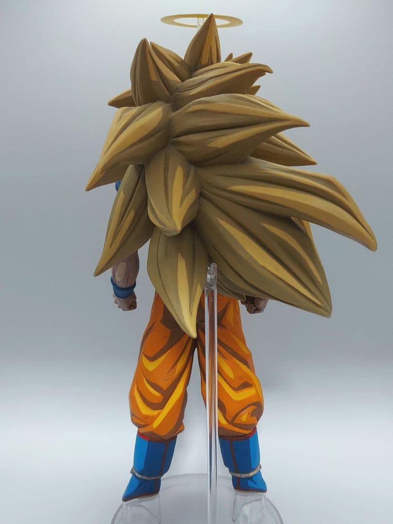 ドラゴンボール　超サイヤ人3 孫悟空　フィギュア　二次元彩色　リペイント　箱付き