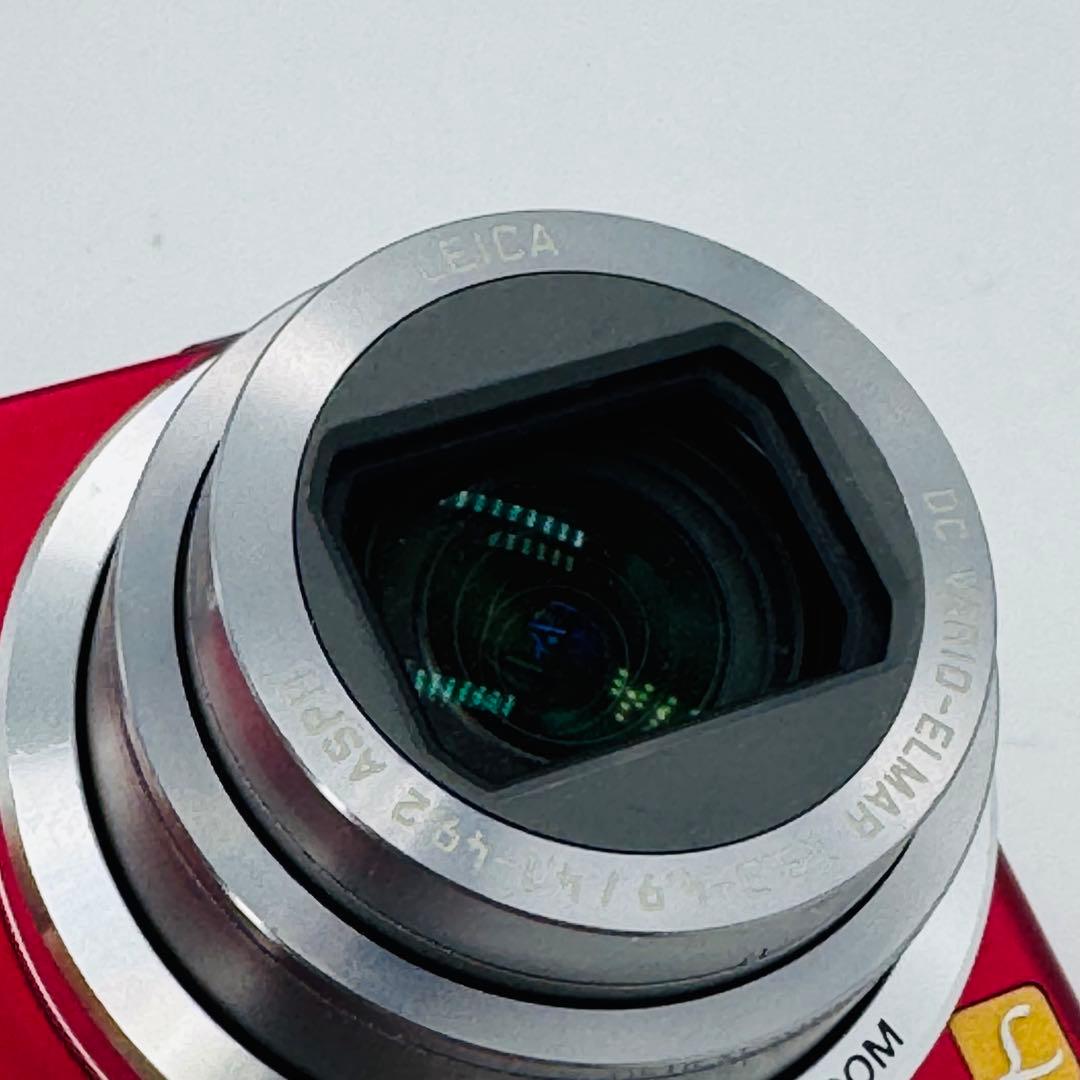 【外観美品】Panasonic LUMIX DMC-TZ10 レッド 赤