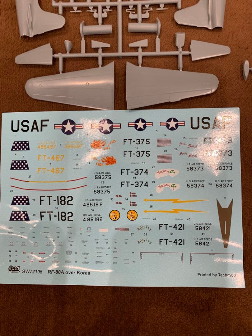 ソード ロッキード RF-80 朝鮮戦争 1/72 エアクラフトシリーズ