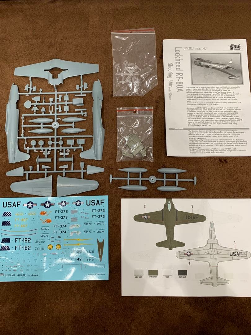ソード ロッキード RF-80 朝鮮戦争 1/72 エアクラフトシリーズ