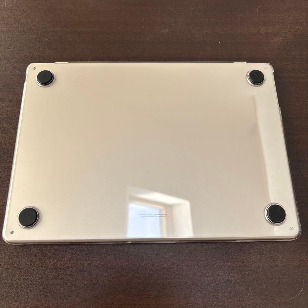 【美品】MacBookAir M2スターライト 日本語キーボード