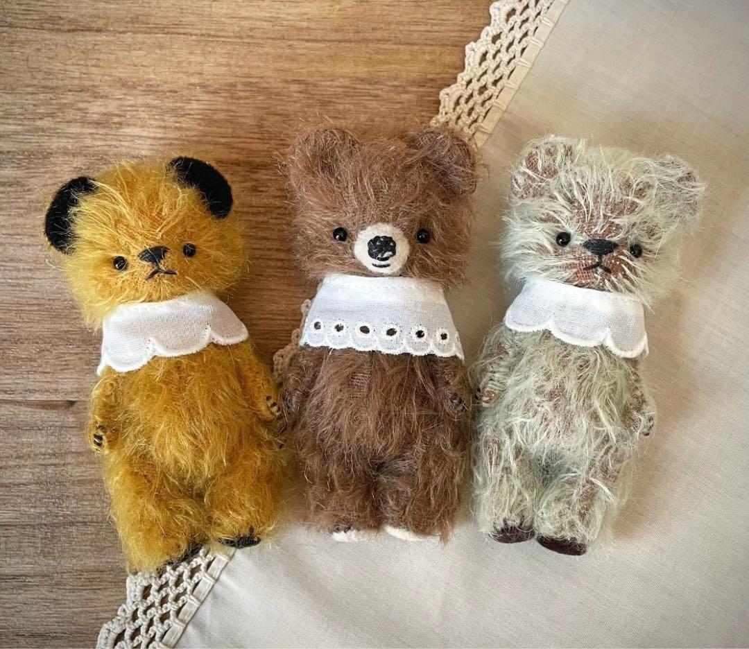 くまクマベア アーティストベア テディベア 海外作家様 ハンドメイド ぬいぐるみ