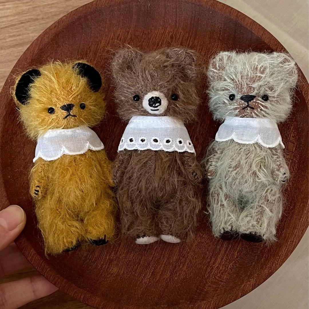 くまクマベア アーティストベア テディベア 海外作家様 ハンドメイド ぬいぐるみ