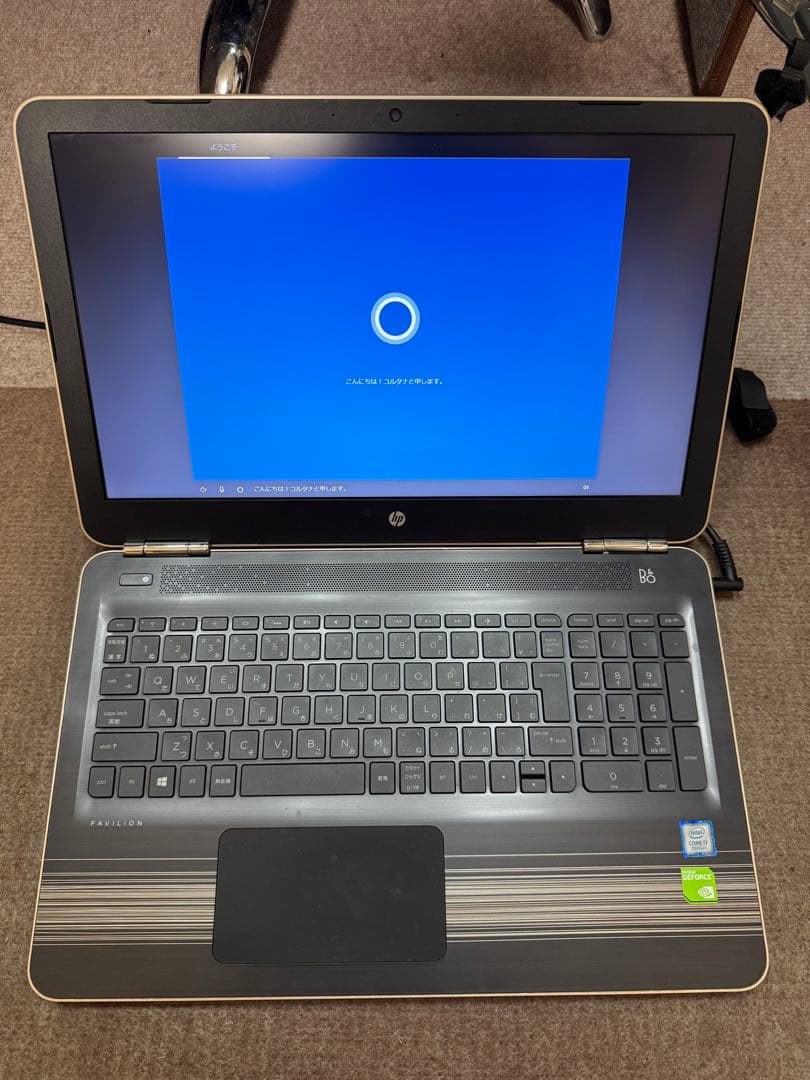HP Pavilion 15-au129tx　i7 GPU 8GB プチジャンク